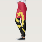 Leggings Emblème du drapeau de l'Angola (Gauche)