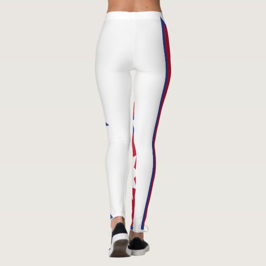 Leggings Emblème du drapeau du Népal (Dos)