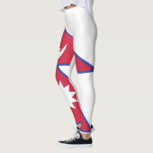 Leggings Emblème du drapeau du Népal (Gauche)