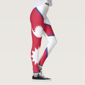Leggings Emblème du drapeau du Népal (Droite)