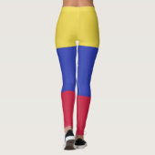 Leggings Emblème du drapeau du Venezuela (Dos)