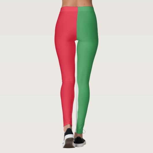 Leggings Emblème du drapeau italien (Dos)