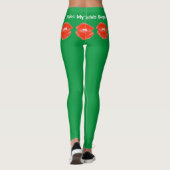 Leggings Embrasse Mes Jambes Irlandaises Butt Green St. Pat (Dos)