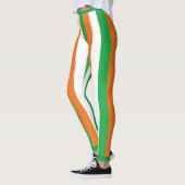 Leggings Embrasse-moi I ml Irish Stripes Bright White Heart (Gauche)