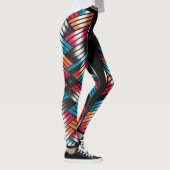 Leggings Embrayé Dans Les Légendes De Couleur (Droite)