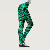 Leggings Emerald and Gold Safari Series Design 10 (Droite)