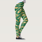 Leggings Emerald et Gold Safari Series Design 2 (Droite)