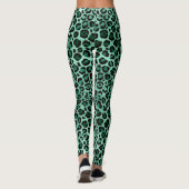 Leggings Emerald et Gold Safari Series Design 9 (Dos)