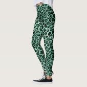 Leggings Emerald et Gold Safari Series Design 9 (Gauche)