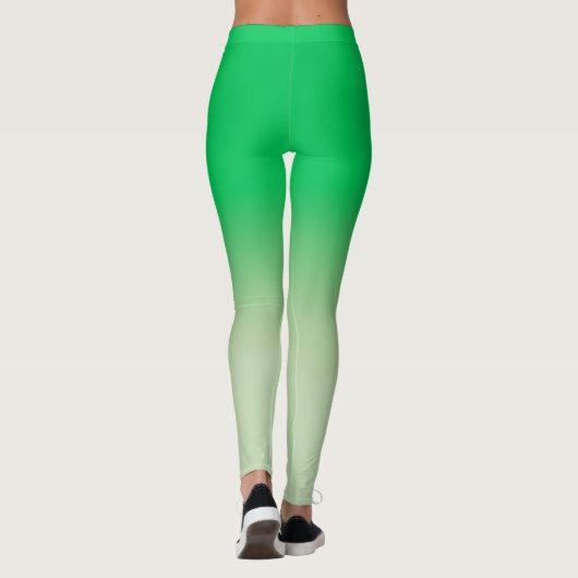 Leggings Emerald Sage Green Ombre (Dos)