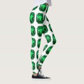Leggings Émeraude Motif verte (Droite)
