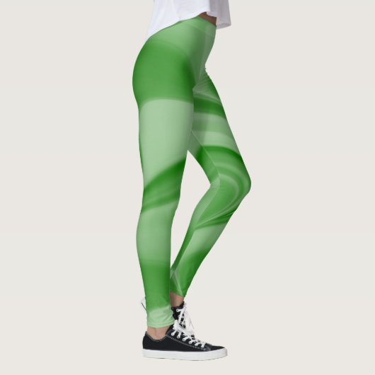 Leggings Éméraude tourbillon Two Tone (Droite)
