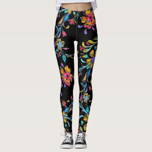 Leggings Émeute fleur sauvage