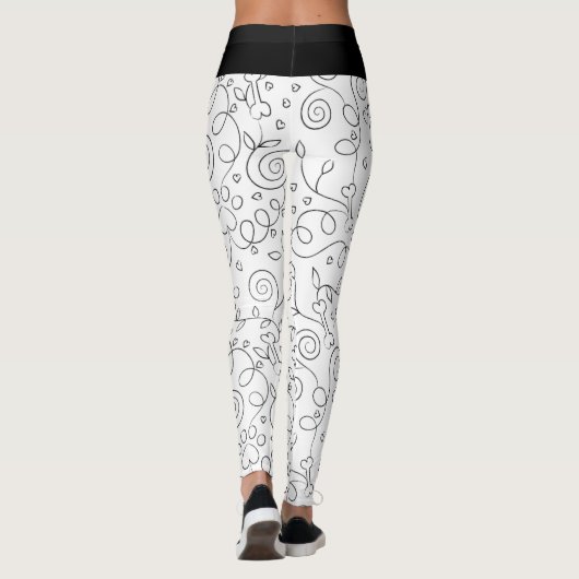 Leggings Emmenez votre chien à l'entraînement/sort (Dos)