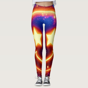 Leggings Emoji Étincelant