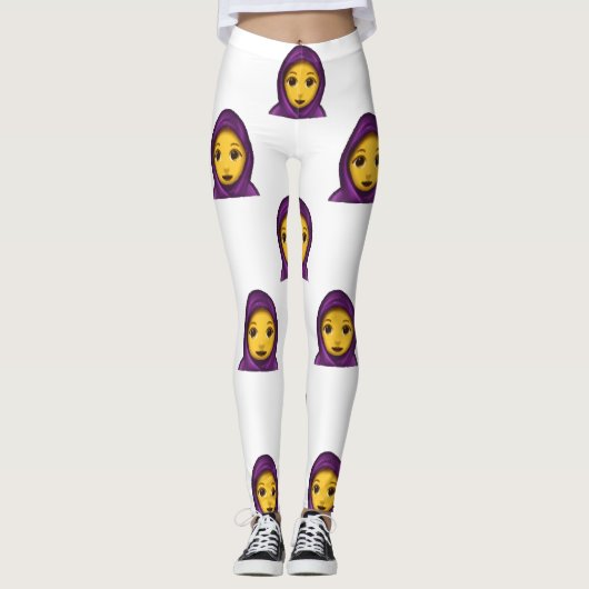 leggings émoji hijab (Devant)