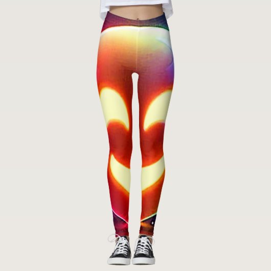 Leggings Emoji Orb Joyeux (Devant)