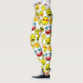 Leggings émoticônes clowns (Gauche)