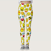 Leggings émoticônes clowns (Devant)
