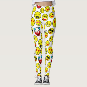 Leggings émoticônes clowns