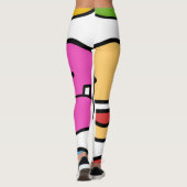 Leggings Émotions | Zazzle_Growshop. (Dos)