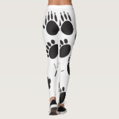 Leggings Empreinte animale et animale (Dos)