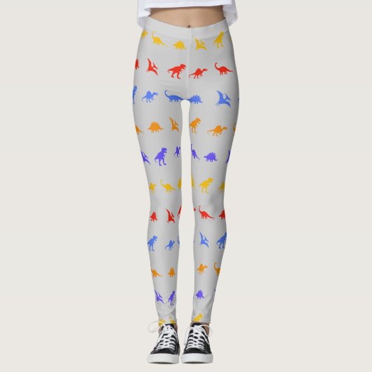 Leggings Empreinte de dinosaure (Devant)