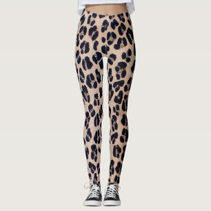 Leggings Empreinte de léopard