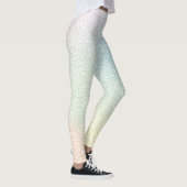 Leggings Empreinte de léopard blanc Pastel Gradient (Droite)