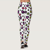 Leggings Empreinte de léopard/Leggins multicolores (Dos)