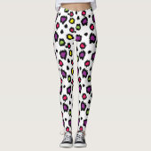Leggings Empreinte de léopard/Leggins multicolores (Devant)