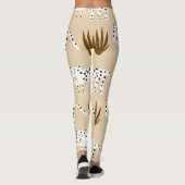 Leggings Empreinte de léopard : Motif intemporel. (Dos)