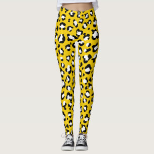 Leggings Empreinte de léopard, Spots de léopard, Leopard Ja