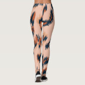 Leggings Empreinte de léopard : Textile Design sans joint. (Dos)