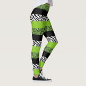 Leggings Empreinte de léopard, Zebra Print, Poster de anima (Droite)