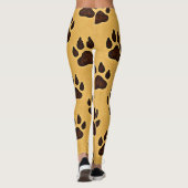 Leggings Empreinte de Patte de Guépard (Dos)