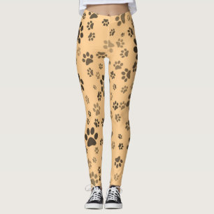 Leggings Empreinte de Patte pour Dames