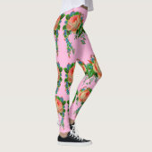 Leggings Empreinte florale victorienne (Droite)
