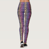 Leggings Empreintes de léopard de Pop Neon - Gras  (Dos)