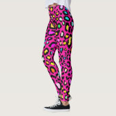 Leggings Empreintes de léopard dynamiques (Gauche)