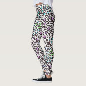 Leggings Empreintes de léopard Pastel (Gauche)