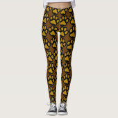 Leggings Empreintes de pattes (Devant)