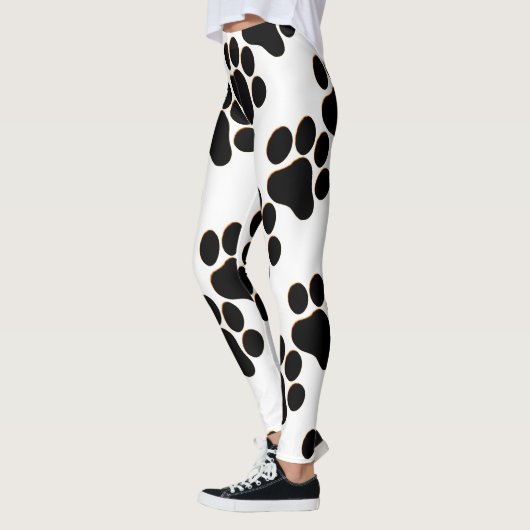 Leggings Empreintes de pattes (Gauche)