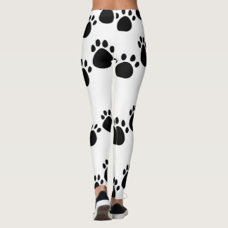 Leggings Empreintes de pattes chats élégant - Parf