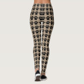 Leggings - Empreintes de pattes chiots (Dos)