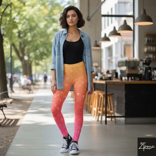 Leggings en bande de soleil