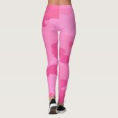 Leggings en camouflage rose (Dos)