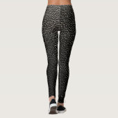 Leggings en cuir de saut de diamant (Dos)