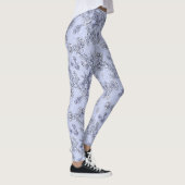 Leggings en dentelle avec superposition de fleurs  (Droite)