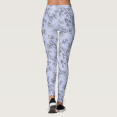 Leggings en dentelle avec superposition de fleurs  (Dos)